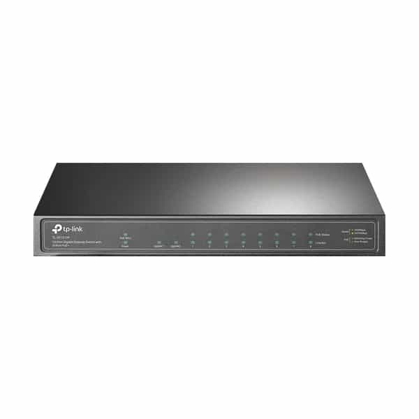 Switch TP-Link TL-SG1210P Gigabit 9 puertos 8 PoE+ + 1 SFP