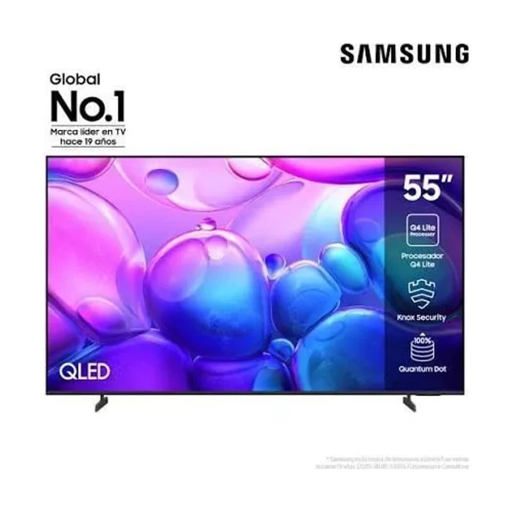 Smart TV Samsung 55" QLED 4K Q6F Tizen 55Q6FAAGCZB