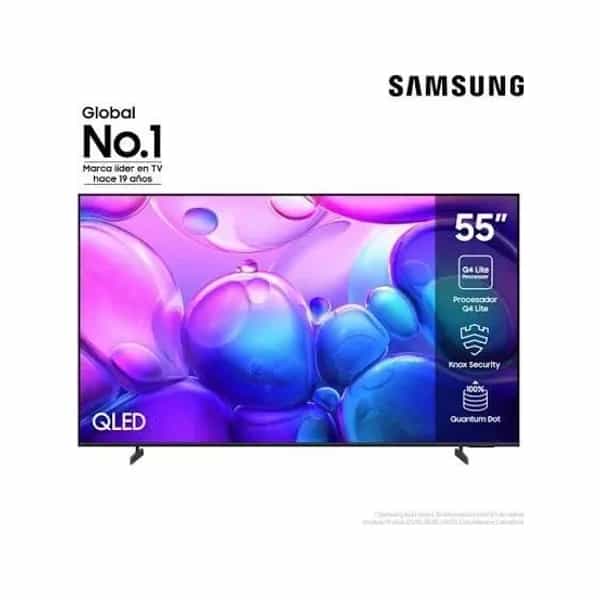 Smart TV Samsung 55" QLED 4K Q6F Tizen 55Q6FAAGCZB
