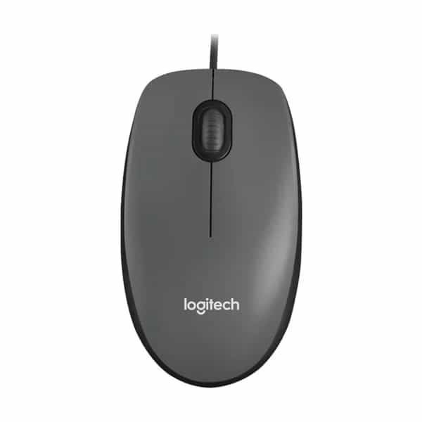 Mouse con Cable Logitech M100 Negro
