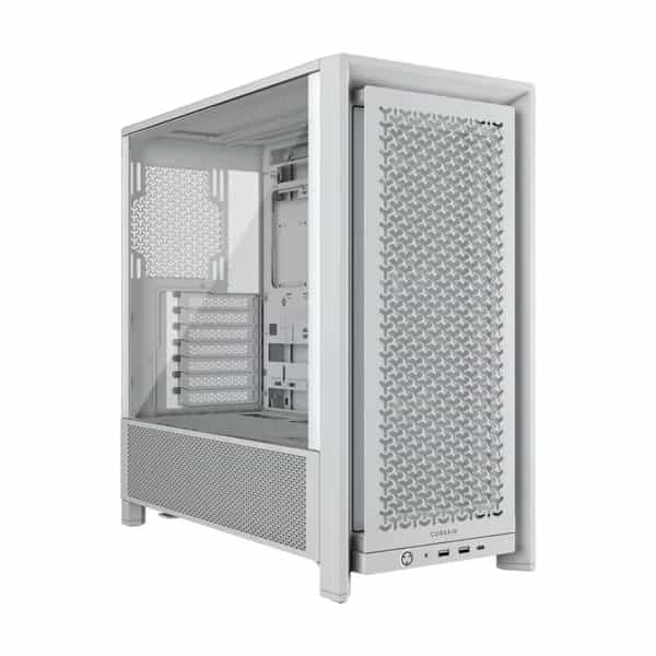 Gabinete Corsair Frame 4000D RS mid tower blanco CC-9011313-WW