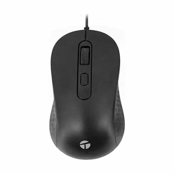 Mouse Teros TE-1229S con cable Black