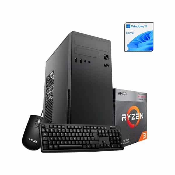 PC Kelyx AMD Ryzen 3 3200G 8GB SSD M.2 256GB Windows 11 Home