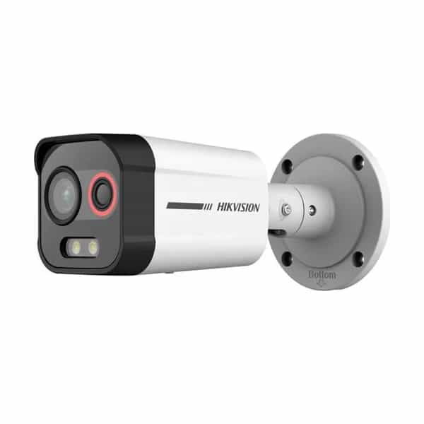 Cámara térmica y óptica tipo bullet Hikvision DS-2TD2608-2/QA