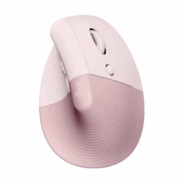 Mouse Logitech Inalámbrico Lift Ergo Rose 910-006472
