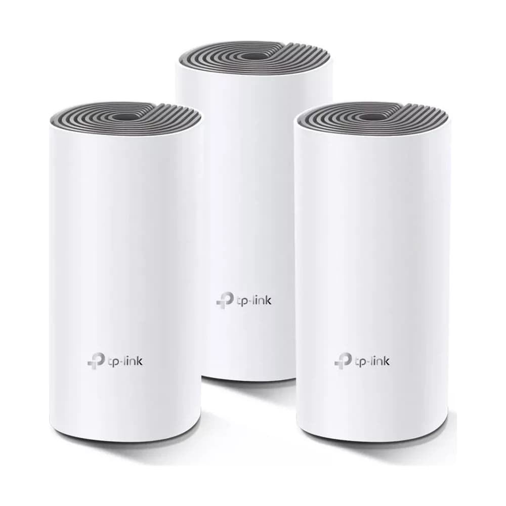 Sistema WiFi Mesh TP-Link Deco E4 AC1200 para toda la casa pack de 3