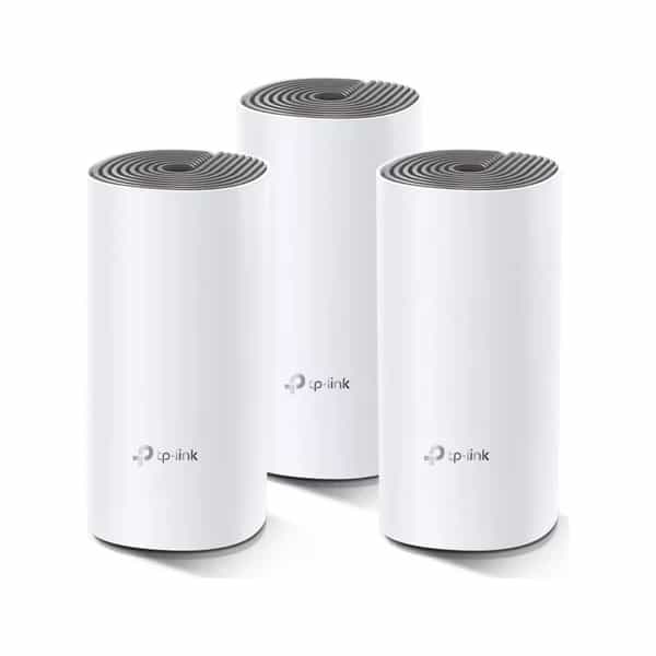 Sistema WiFi Mesh TP-Link Deco E4 AC1200 para toda la casa pack de 3