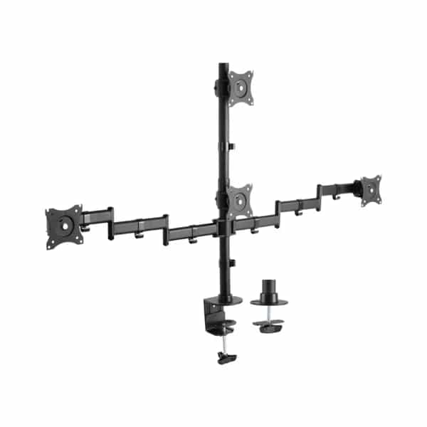 Soporte de Escritorio Cuadruple Intelaid 13/27 Carga Maxima 32KG IT-DB34E