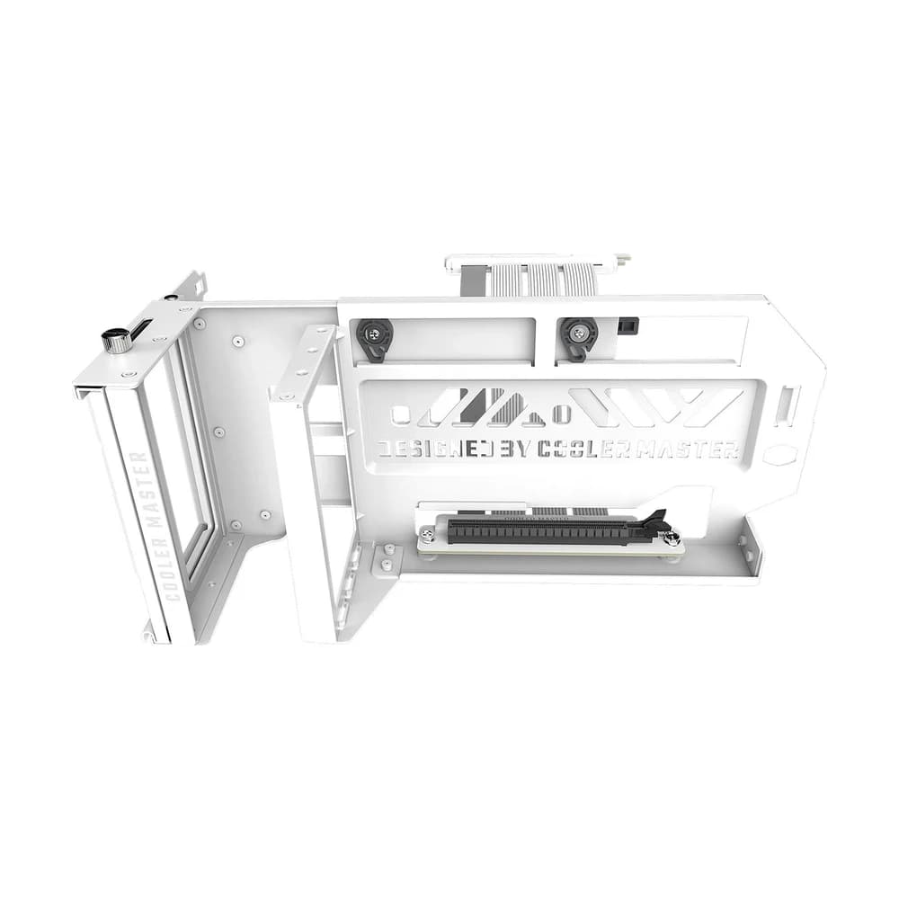 Soporte vertical GPU Cooler Master Kit V3 White con cable riser PCIe 4.0 MCA-U000R-WFVK03