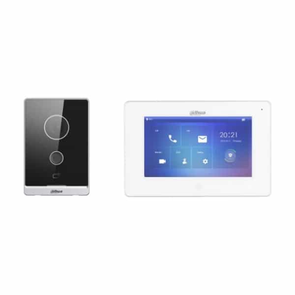 Kit videoportero IP WiFi Dahua VTO2211G-WP + VTH5221DW DHI-KTW01