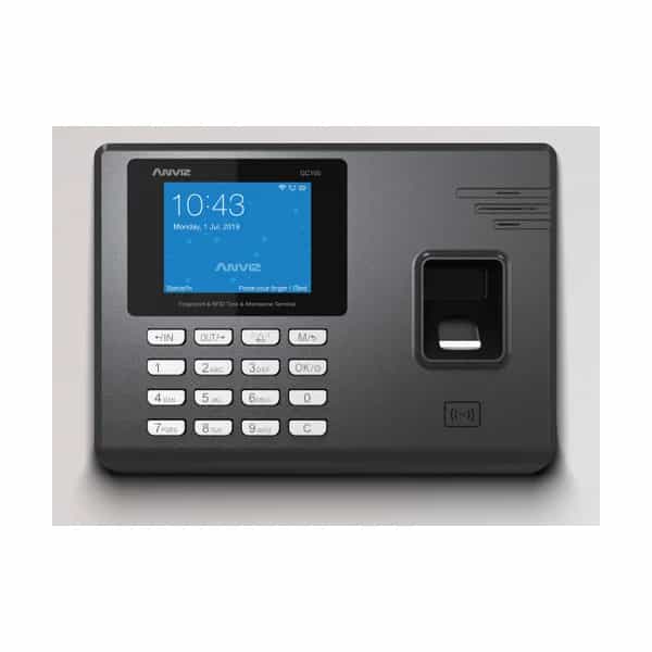 Control de asistencia Anviz huella, RFID y PIN 1000 usuarios sin fuente GC100