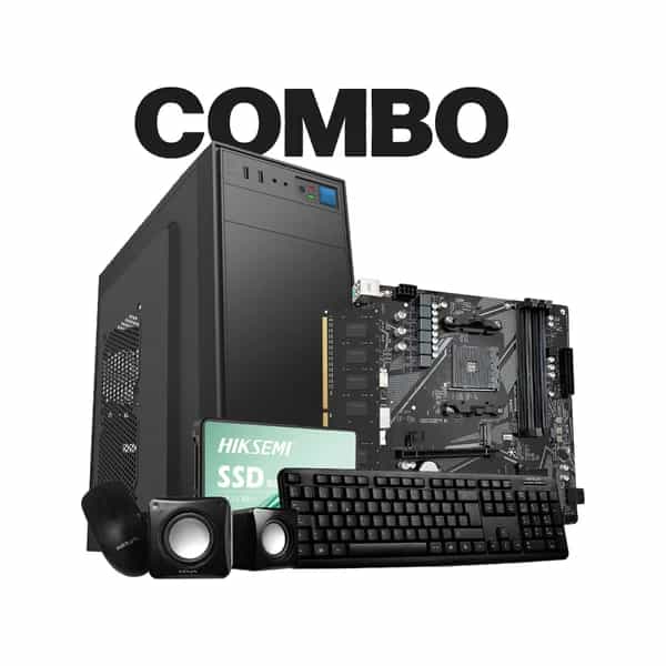 Pc Kelyx Kit 728-20 / MB Gigabyte B550 / Mem Hiksemi 8G 3200 / SSD Hiksemi 240G