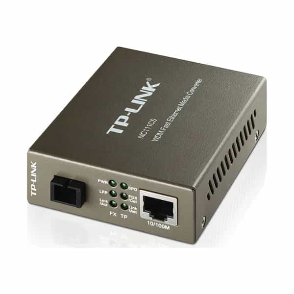 Media Converter Tp-Link MC111CS 10/100 Sm Sc 20KMS