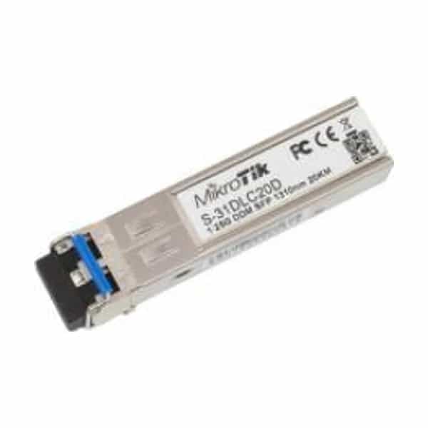 SFP MikroTik Módulo 1.25G SM 20KM Conector LC