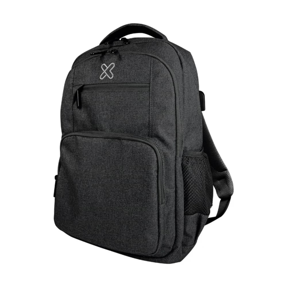 Mochila Klip Xtreme Stendal con USB 15,6" 15 kg negra KNB-577BK