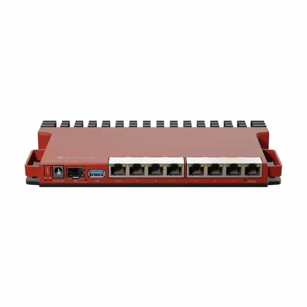 Router MikroTik L009UIGS-RM sin Fuente 800MHZ 512 RAM 1 Puerto SFP 2.5 GB