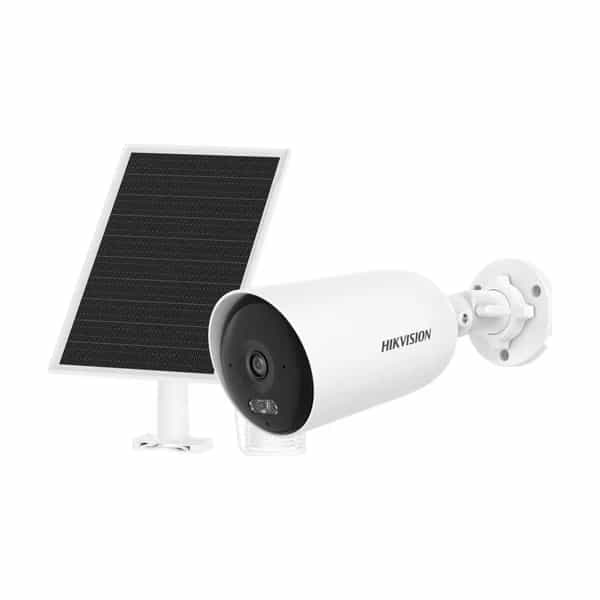 Cámara solar 4G Hikvision DS-2CFS04/4G 4MP con batería de litio 9000mAh