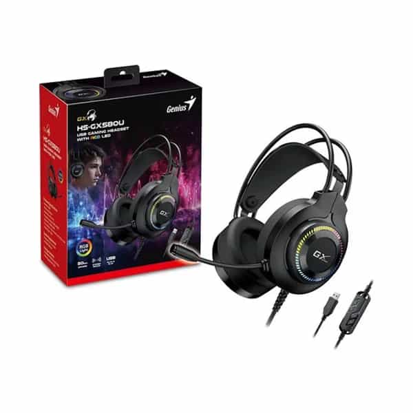 Auriculares + Mic Genius HS-GX580U Gamer USB