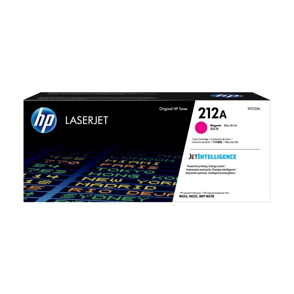 Tóner HP 212A Magenta W2123A