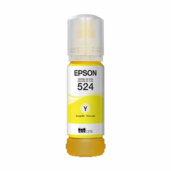 Botella de Tinta Epson 524 Amarilla