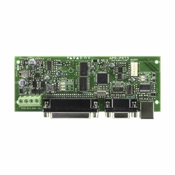 Módulo de integración Paradox PRT3 con puerto USB