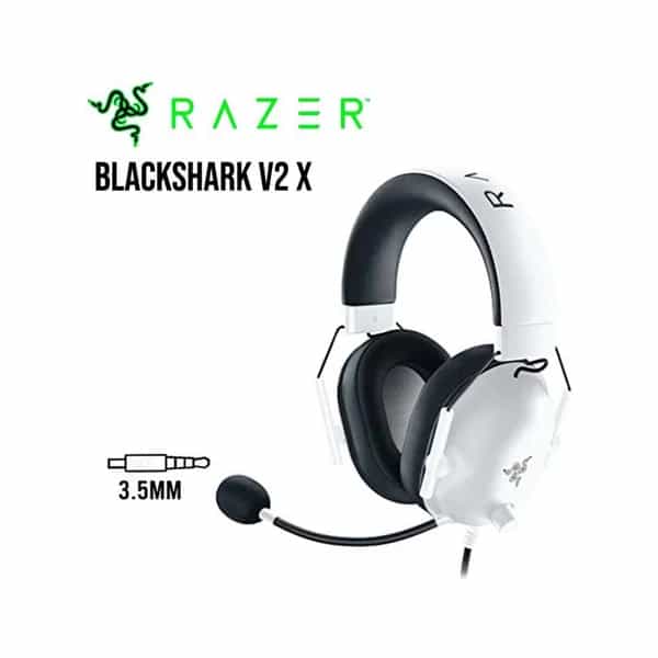 Auricular Gamer Razer Blackshark V2 X White