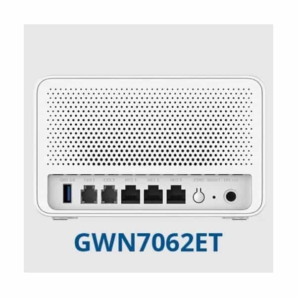 Router WiFi 6 Grandstream GWN7062ET AX Gigabit doble banda 2 FXS