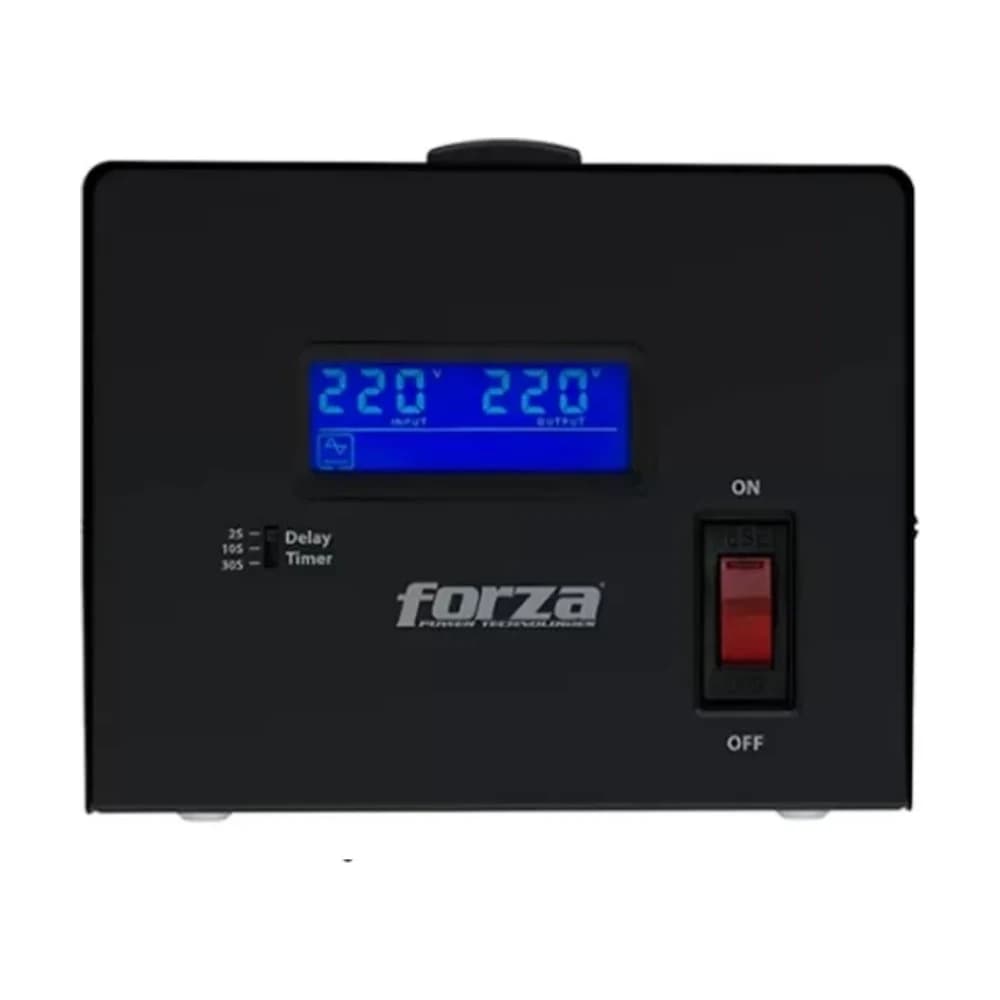 Estabilizador Forza FVR-6002 6000VA/3000W (Sin Adaptador) IN-NEMA OUT-NEMA (enchufe USA)