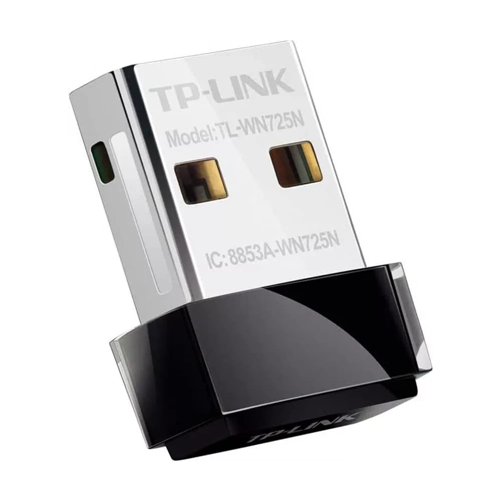 Placa de red WiFi USB nano TP-Link TL-WN725N 150Mbps 2.4GHz