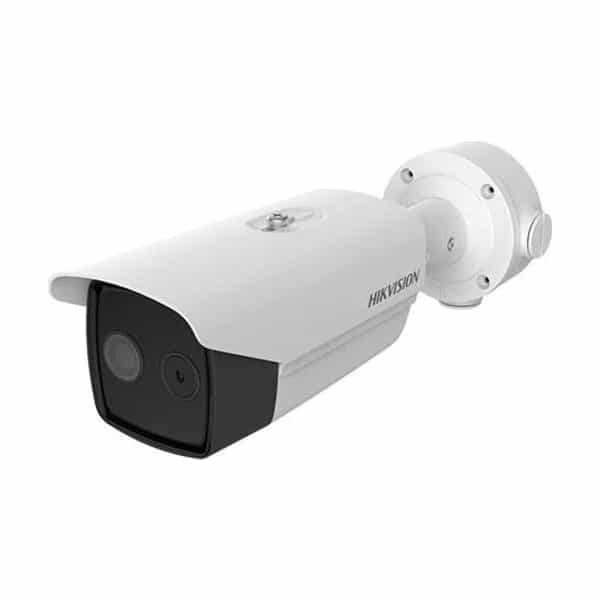 Cámara IP térmica Hikvision DS-2TB2617-6/QA 4MP 6mm para detección de fiebre