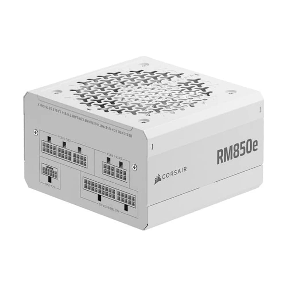 Fuente Corsair RM850e 2025 850W Cybernetics Gold Full Modular PCIe 5.1 White