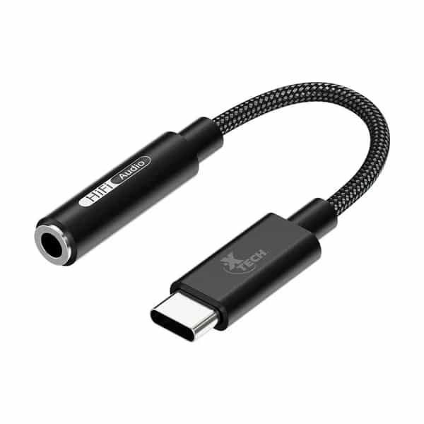 Adaptador XTech USB-C macho a 3.5mm para auricular XTC-509