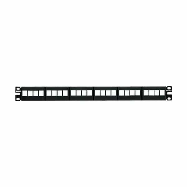 Patch panel Panduit NK descargado modular 24 puertos 1U NKFP24Y