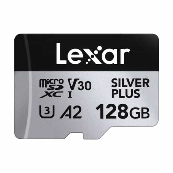 Tarjeta Memoria microSD 128GB Lexar Professional Silver Plus SDXC UHS-I