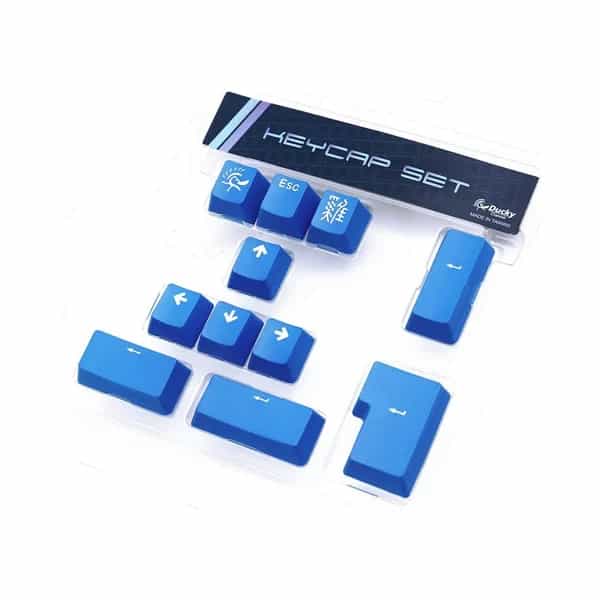 Set 11 Teclas Ducky Blue PBT Double Shot Keycap