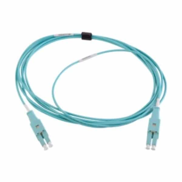 Patchcord de fibra óptica Siemon XGLO OM4 LC BladePatch dúplex 0.5 m Aqua LBP-LCLC5V-0.5AH