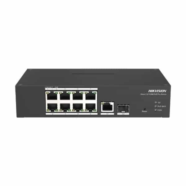 Switch PoE Hikvision Smart Managed 8 puertos 10/100 PoE+ 110W DS-3T1310P-SI/HS