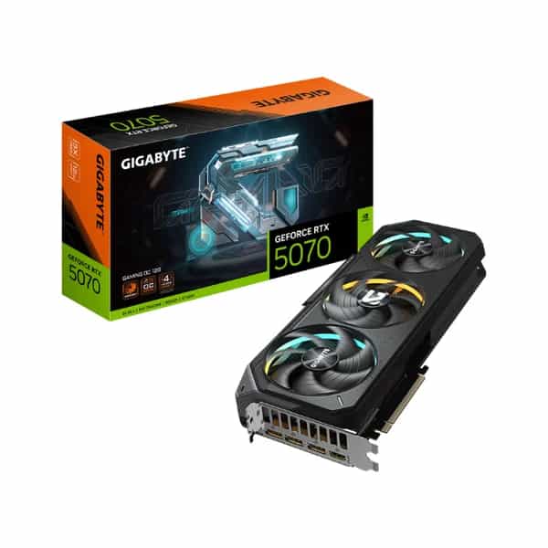 Placa de video Gigabyte RTX 5070 Gaming OC 12GB GV-N5070GAMING OC-12GD