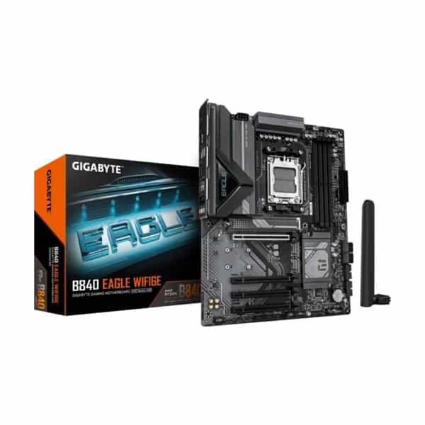 Motherboard Gigabyte B840 EAGLE WF6E DDR5 AM5 (Serie 7000/8000/9000)
