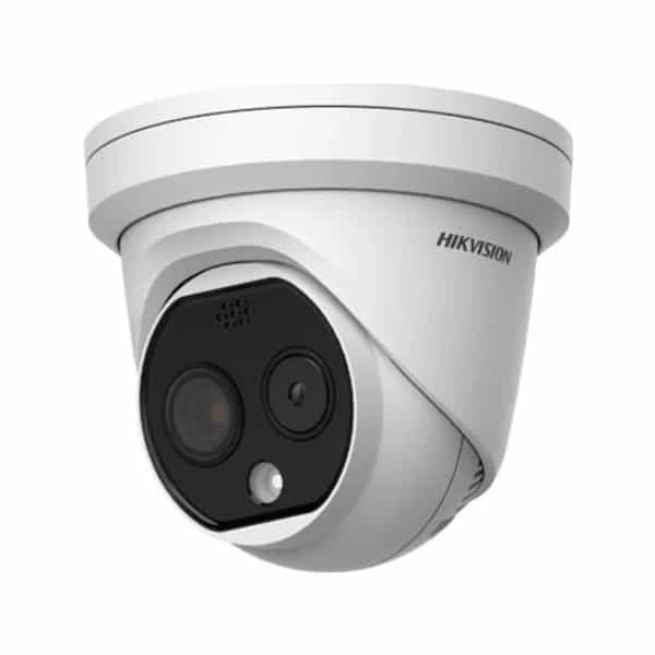 Cámara termográfica turret Hikvision DS-2TD1217B-3/PA 160×120 óptica 4MP