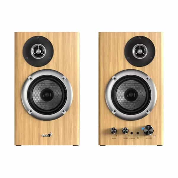 Parlante Bluetooth Genius SP-HF1812BT 50W Pine Wood