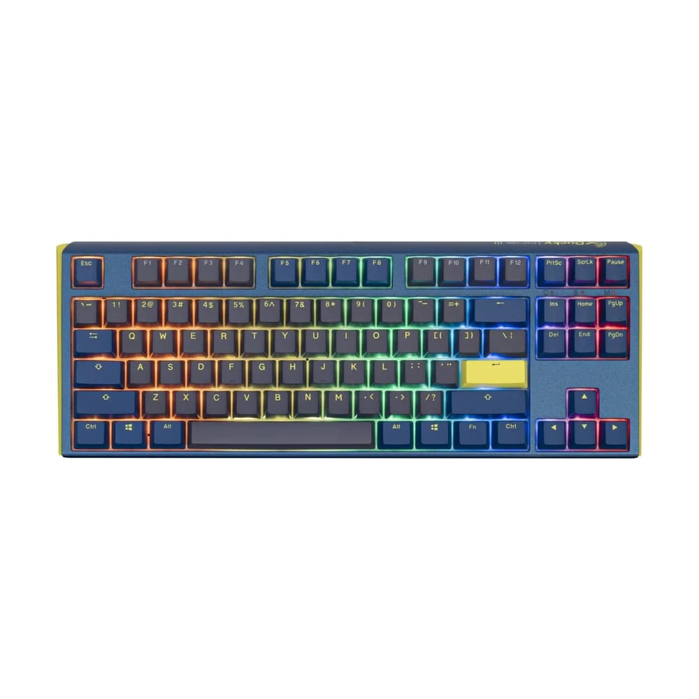 Teclado mecánico Ducky One 3 TKL Daybreak teclas azules interruptor marrón inglés PBT