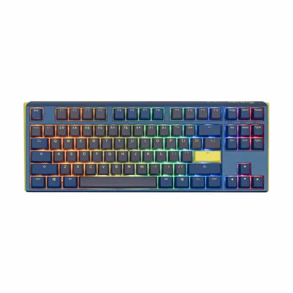 Teclado mecánico Ducky One 3 TKL Daybreak teclas azules interruptor marrón inglés PBT