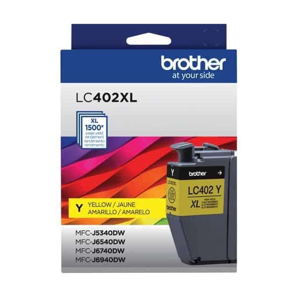 Cartucho de Tinta Brother LC402XLY Amarillo