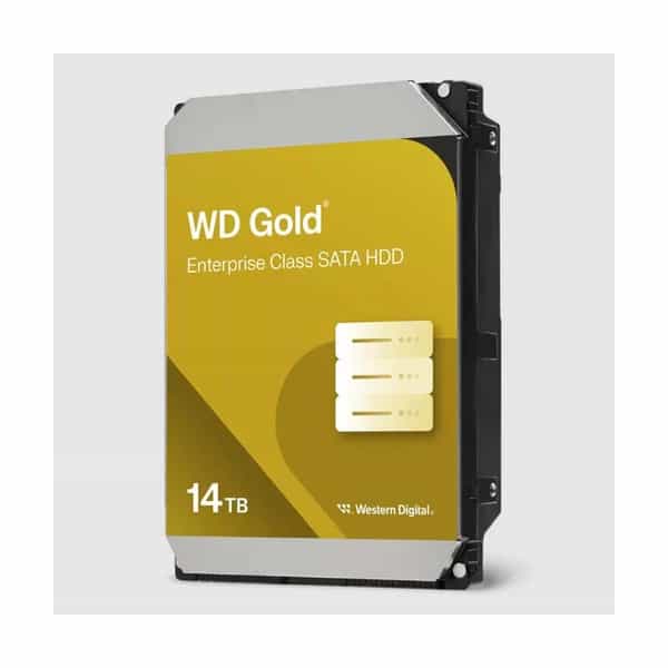 Disco rígido Western Digital Gold 14 TB SATA 3,5 pulgadas 7200 RPM WD142KRYZ