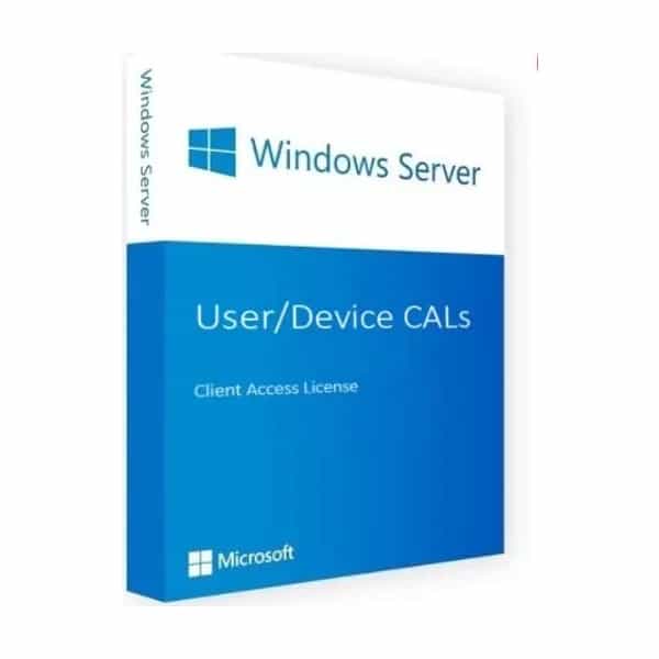 Licencia Microsoft Windows Server 2022 CAL por usuario pack de 5 R18-06476