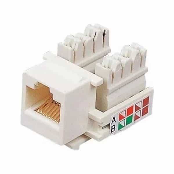 Jack hembra Rj-45 Blanco Cat6 Premium Furukawa