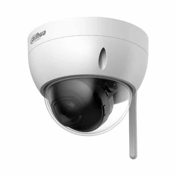 Cámara IP domo WiFi Dahua 2MP 2.8mm IR 30m IP67 IK10 SD DH-IPC-HDBW1230DEP-SW-0280B