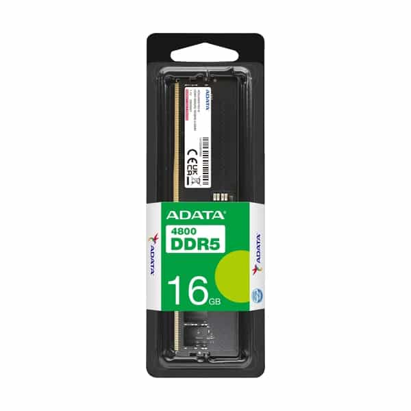 Memoria Ram UDIMM ADATA 16GB DDR5 4800MHz CL40 1.1V