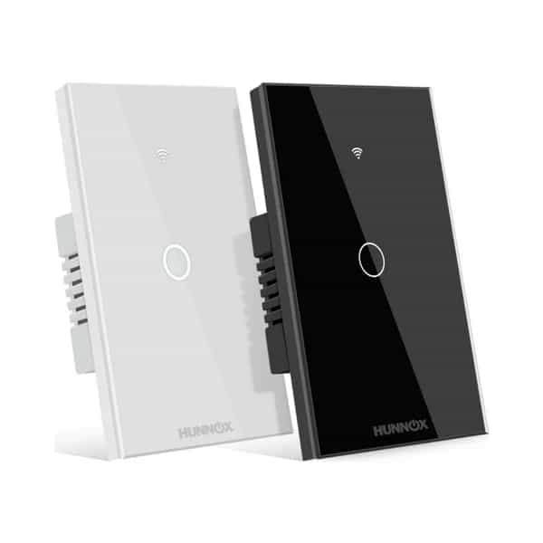 Tecla Hunnox Smart táctil 1 canal Negro DM-TL1WF-NEG